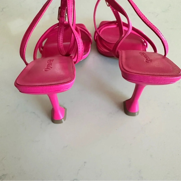Open edit Rachel Sandal in hot pink Size: 9 - Picture 5 of 7